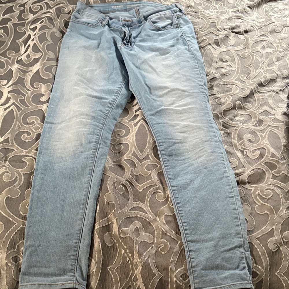 Old Navy Women's Light Blue Skinny Jeans